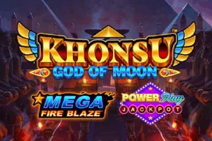 Playtech : Mega Fire Blaze: Khonsu God of Moon PowerPlay Jackpot - SUNBET388