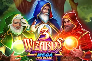 Playtech : Mega Fire Blaze: 3 Wizards - SUNBET388