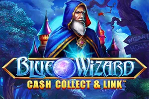 Playtech : Blue Wizard: Cash Collect & Link - SUNBET388