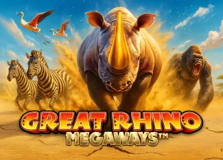 Pragmatic : Great Rhino Megaways - SUNBET388