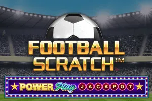 Playtech : Football Scratch PowerPlay Jackpot - SUNBET388