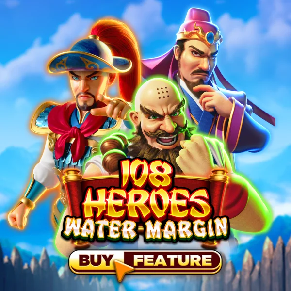 Microgaming : 108 Heroes Water Margin - SUNBET388