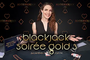 Blackjack Soirée Gold 3 - SUNBET388