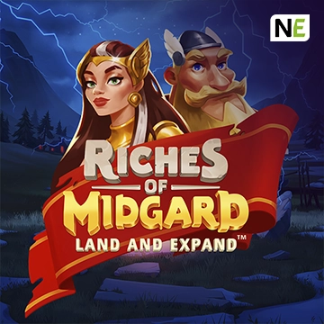NetEnt : Riches of Midgard: Land and Expand - SUNBET388