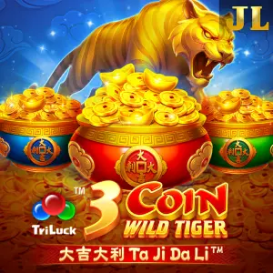 Jili : 3 Coin Wild Tiger - SUNBET388
